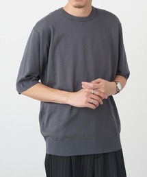 【SETUP7】12GニットTシャツ 6412-902