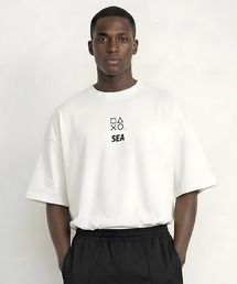 WIND AND SEA（ウィンダンシー）の「PLAYSTATION x WDS BACK PANEL TEE（Tシャツ/カットソー）」