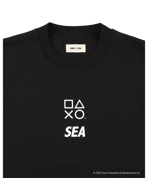 WIND AND SEA(ウィンダンシー)の「PLAYSTATION x WDS BACK PANEL TEE(Tシャツ/カットソー・メンズ・ブラック/ホワイト・X-LARGE/LARGE/MEDIUM/SMALL)」の10枚目の写真