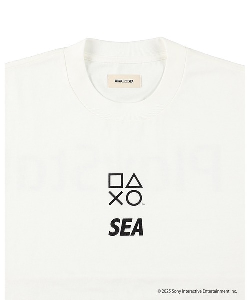 WIND AND SEA(ウィンダンシー)の「PLAYSTATION x WDS BACK PANEL TEE(Tシャツ/カットソー・メンズ・ブラック/ホワイト・X-LARGE/LARGE/MEDIUM/SMALL)」の7枚目の写真