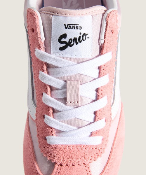 VANS(バンズ)の「キッズ スーパーロープロ / Super Lowpro Pale Petal Pink VN000Z34GSF1(スニーカー・キッズ・ライトピンク・1/2/11/3/12/13)」の6枚目の写真