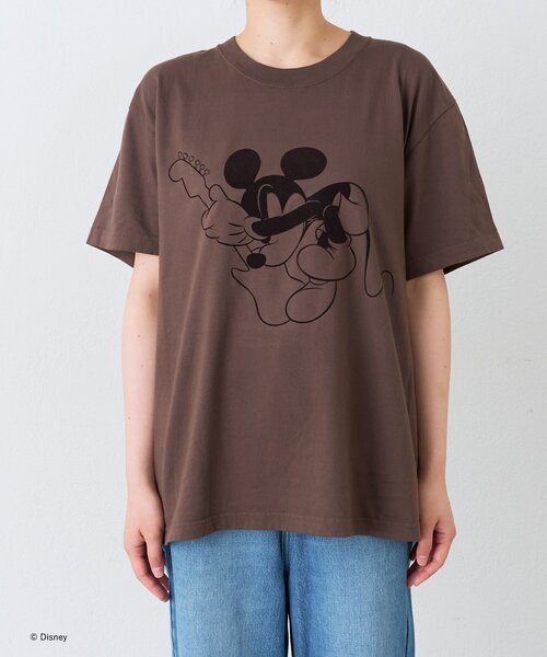RIVE DROITE(リヴドロワ)の「【綿100%/洗濯機洗い可】Rock / Mickey / Tee(夏服)(Tシャツ/カットソー・レディース・ブラウン・FREE)」の10枚目の写真