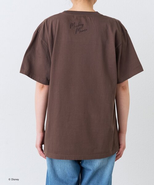 RIVE DROITE(リヴドロワ)の「【綿100%/洗濯機洗い可】Rock / Mickey / Tee(夏服)(Tシャツ/カットソー・レディース・ブラウン・FREE)」の8枚目の写真