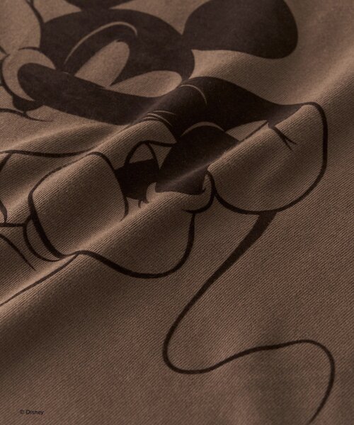 RIVE DROITE(リヴドロワ)の「【綿100%/洗濯機洗い可】Rock / Mickey / Tee(夏服)(Tシャツ/カットソー・レディース・ブラウン・FREE)」の4枚目の写真