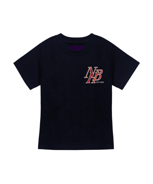 NUHABIT(ニューハビット)の「N/H チェックセクションズ スリムフィット 半袖 (GFS2-5NH1363)(Tシャツ/カットソー・メンズ・ネイビー/ホワイト/ブラック・FREE)」の5枚目の写真