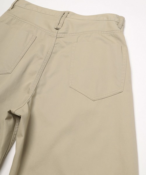 CULLNI(クルニ)の「Frosted Wash Chino Wide Curve Pants(デニムパンツ・メンズ・ベージュ系/カーキ系・1/2)」の8枚目の写真