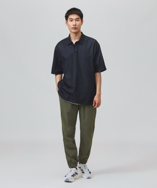 adidas(アディダス)の「【別注】アディダス adidas クール フィーリング デニム オーバーサイズフィット 半袖 ポロシャツ 限定コラボ(ポロシャツ・メンズ・ネイビー/ブルー・LL/S/M/L/3L)」の16枚目の写真