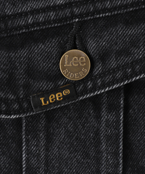 Lee(リー)の「ウォッシャブル / Lee / リー 別注 Riders Jacket(デニムジャケット・レディース・ブラック/ライトブルー・FREE)」の19枚目の写真