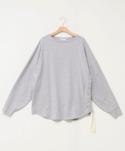 NOLLEY’S(ノーリーズ)の「ウォッシャブルインレーアレンジルーズプルオーバー(Tシャツ/カットソー・レディース・ブラック/ライトグレー・FREE)」の21枚目の写真