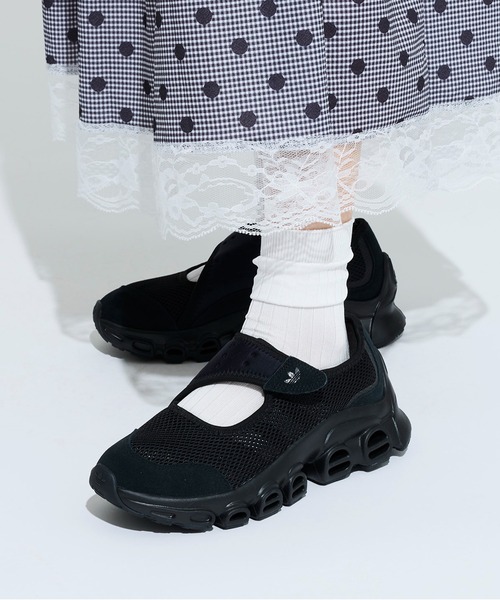 adidas(アディダス)の「Adifom メガジェーン / Adifom Megajane / アディダスオリジナルス adidas Originals(スニーカー・レディース・ブラック・22.0cm/22.5cm/23.0cm/23.5cm/24.0cm/24.5cm/25.0cm/25.5cm/26.0cm/26.5cm/27.0cm/27.5cm/28.0cm)」の2枚目の写真