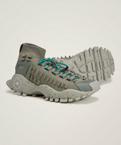 adidas by Stella McCartney（アディダスバイステラマッカートニー）の「adidas by Stella McCartney シーユーレイター 2 / adidas by Stella McCartney Seeulater 2 / アディダス adidas（スニーカー・メンズ・カーキ・22.5cm/23.5cm/24.5cm/25.5cm/26.5cm/27.5cm/23.0cm/24.0cm/25.0cm/26.0cm/27.0cm/22.0cm）」の4枚目の写真