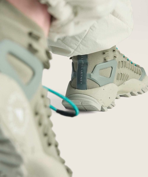 adidas by Stella McCartney（アディダスバイステラマッカートニー）の「adidas by Stella McCartney シーユーレイター 2 / adidas by Stella McCartney Seeulater 2 / アディダス adidas（スニーカー・メンズ・カーキ・22.5cm/23.5cm/24.5cm/25.5cm/26.5cm/27.5cm/23.0cm/24.0cm/25.0cm/26.0cm/27.0cm/22.0cm）」の10枚目の写真