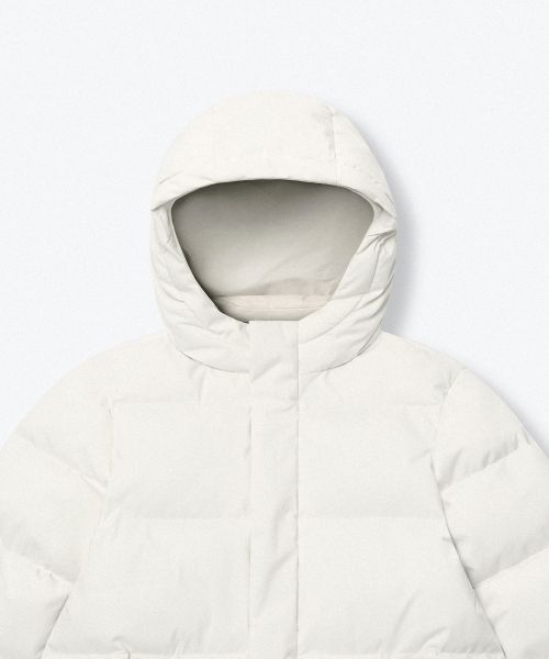 MUSINSA STANDARD KIDS（ムシンサスタンダードキッズ）の「デイリープファー ロングダウンパーカー [ダスティクリーム]（ブルゾン・レディース・その他・100/150/140/130/120/110/160）」の5枚目の写真