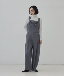ドレープフォルムサロペット