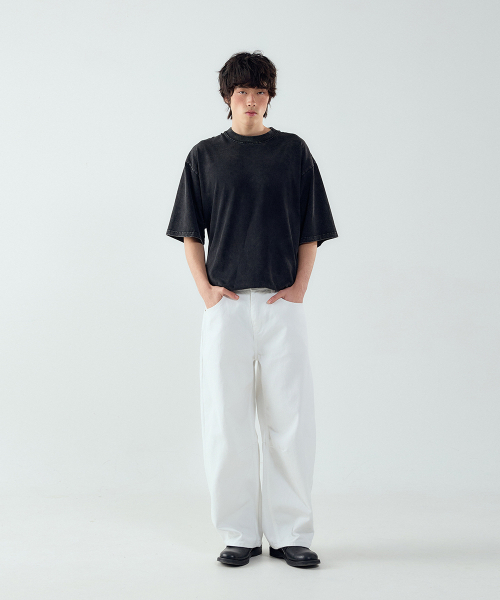 FORTYFOUR（フォーティフォー）の「[M] モーションワイドパンツ（その他パンツ・メンズ・ライトベージュ/ベージュ/ブラック/ブラウン/ホワイト・MEDIUM/SMALL/LARGE）」の14枚目の写真