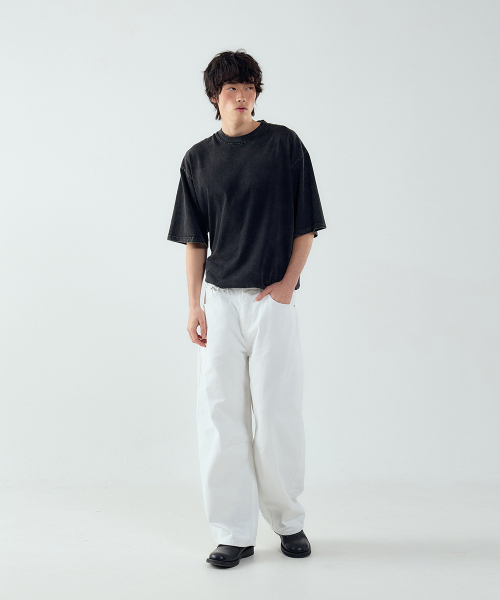 FORTYFOUR（フォーティフォー）の「[M] モーションワイドパンツ（その他パンツ・メンズ・ライトベージュ/ベージュ/ブラック/ブラウン/ホワイト・MEDIUM/SMALL/LARGE）」の15枚目の写真