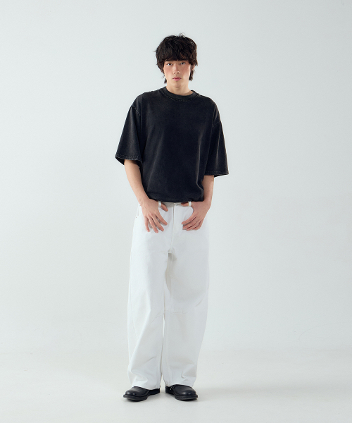 FORTYFOUR（フォーティフォー）の「[M] モーションワイドパンツ（その他パンツ・メンズ・ライトベージュ/ベージュ/ブラック/ブラウン/ホワイト・MEDIUM/SMALL/LARGE）」の8枚目の写真