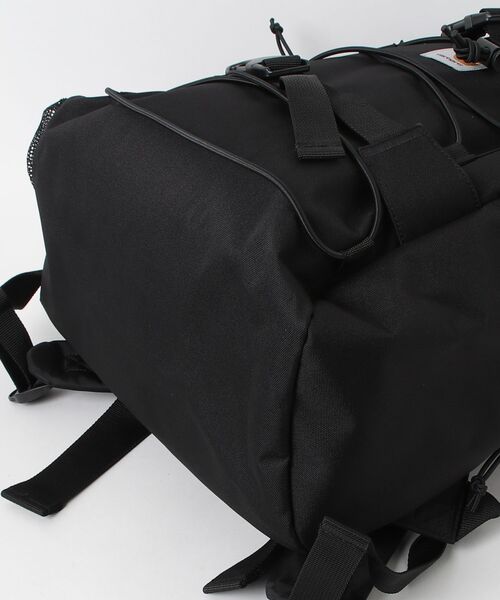 Carhartt WIP（カーハートダブリューアイピー）の「【Carhartt WIP】KICKFLIP BACKPACK / キックフラップ バックパック（バックパック/リュック・メンズ・ブラック・FREE）」の3枚目の写真