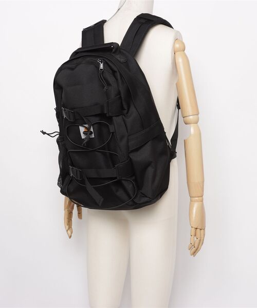 Carhartt WIP（カーハートダブリューアイピー）の「【Carhartt WIP】KICKFLIP BACKPACK / キックフラップ バックパック（バックパック/リュック・メンズ・ブラック・FREE）」の5枚目の写真