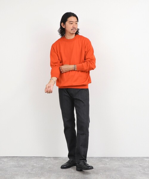 NOLLEY’S(ノーリーズ)の「ハイゲージウォッシャブルニットハイネック 26AW(ニット/セーター・メンズ・ブラック/ライトグレー/オレンジ・S/M/L)」の10枚目の写真