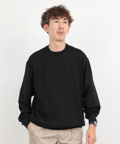 NOLLEY’S(ノーリーズ)の「ハイゲージウォッシャブルニットハイネック 26AW(ニット/セーター・メンズ・ブラック/ライトグレー/オレンジ・S/M/L)」の19枚目の写真