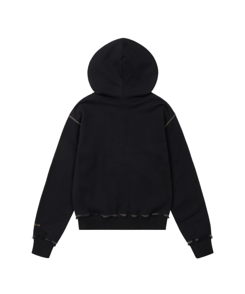AAKAM（アーカム）の「Starburst Zip-Up Hoodie (Black)（パーカー・レディース・その他・1/2）」の3枚目の写真