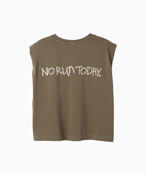 MENASOO(ミナス)の「MNS x American apparel Today Sleeveless (over-fit)_Brown(Tシャツ/カットソー・レディース・ブラウン・MEDIUM/SMALL)」の14枚目の写真