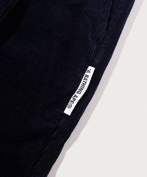 A BATHING APE（アベイシングエイプ）の「CORDUROY ELASTICATED RELAXED FIT PANTS（その他パンツ・メンズ・ネイビー/ブラウン・LARGE/X-LARGE/SMALL/MEDIUM）」の5枚目の写真