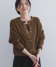 タックフライスカーディガン