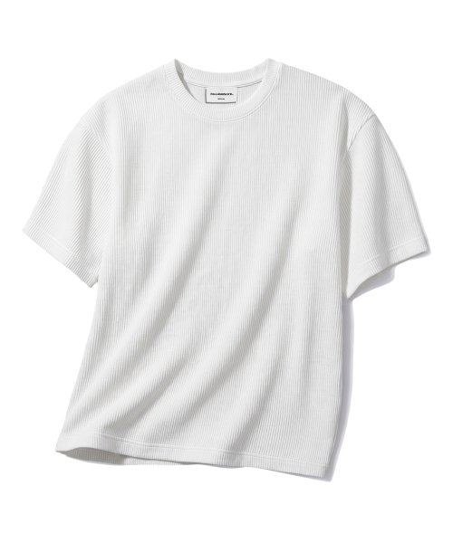 F.ILLUMINATE（フィルミネイト）の「デイリーゴルジクロップマッスルフィットTシャツ-5カラー（Tシャツ/カットソー・レディース・ホワイト/ブラック/ブラウン/グレー/ダークグレー・SMALL/X-LARGE/MEDIUM/LARGE）」の6枚目の写真