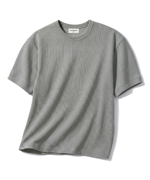 F.ILLUMINATE（フィルミネイト）の「デイリーゴルジクロップマッスルフィットTシャツ-5カラー（Tシャツ/カットソー・レディース・ホワイト/ブラック/ブラウン/グレー/ダークグレー・SMALL/X-LARGE/MEDIUM/LARGE）」の7枚目の写真