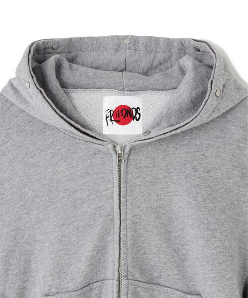 FR(13)NDS（フレンズ）の「FR(13)NDS/フレンズ/WOMEN FUR SWEAT HOODIE（パーカー・レディース・グレー/ブラック・F）」の7枚目の写真
