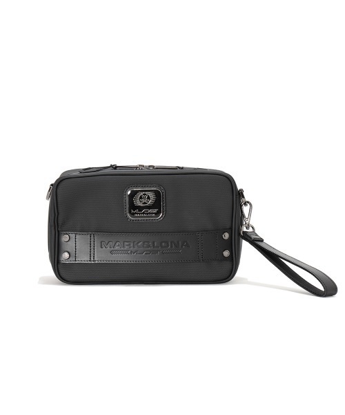 MARK & LONA(マークアンドロナ)の「DST Continental Trio 2Way Bag(クラッチバッグ・メンズ・ブラック・ONE)」の1枚目の写真