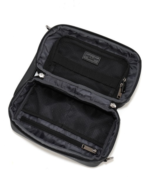 MARK & LONA(マークアンドロナ)の「DST Continental Trio 2Way Bag(クラッチバッグ・メンズ・ブラック・ONE)」の3枚目の写真