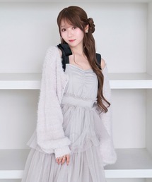 Rose Muse（ロゼミューズ）の「Fluffy short cardigan（カーディガン/ボレロ）」