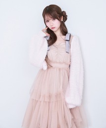 Rose Muse（ロゼミューズ）の「Fluffy short cardigan（カーディガン/ボレロ）」