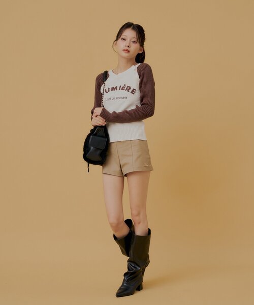 Chico(チコ)の「ローウエストコンパクトショートパンツ(その他パンツ・レディース・ベージュ/ブラック/グレー・SMALL/MEDIUM)」の13枚目の写真