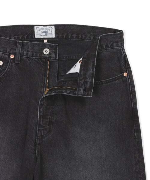 The DUFFER of ST.GEORGE（ザダファーオブセントジョージ）の「[INDIGO LABEL] SELVEDGE 5-POCKET DENIM PANTS：セットアップ対応 セルヴィッジ5ポケット デニムパンツ（その他パンツ・メンズ・ブラック/インディゴブルー・X-LARGE/LARGE/MEDIUM）」の10枚目の写真