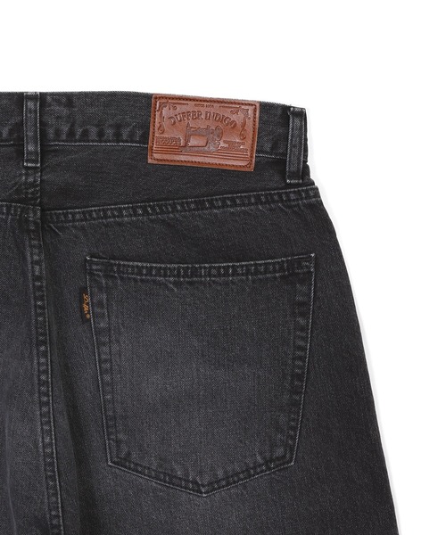 The DUFFER of ST.GEORGE（ザダファーオブセントジョージ）の「[INDIGO LABEL] SELVEDGE 5-POCKET DENIM PANTS：セットアップ対応 セルヴィッジ5ポケット デニムパンツ（その他パンツ・メンズ・ブラック/インディゴブルー・X-LARGE/LARGE/MEDIUM）」の4枚目の写真