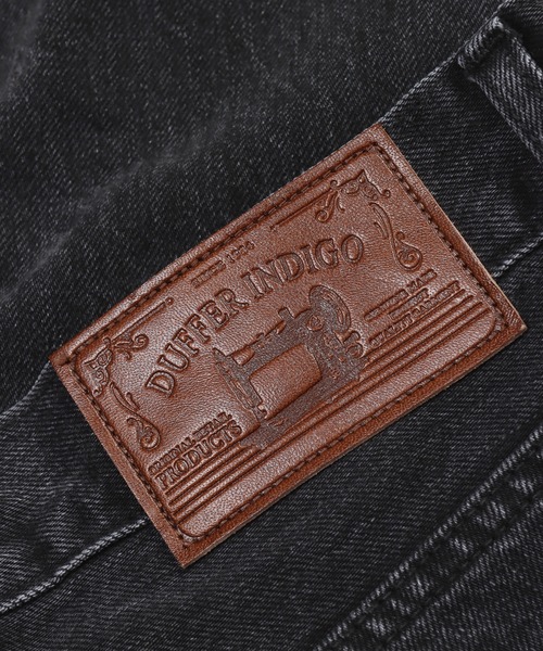 The DUFFER of ST.GEORGE（ザダファーオブセントジョージ）の「[INDIGO LABEL] SELVEDGE 5-POCKET DENIM PANTS：セットアップ対応 セルヴィッジ5ポケット デニムパンツ（その他パンツ・メンズ・ブラック/インディゴブルー・X-LARGE/LARGE/MEDIUM）」の5枚目の写真