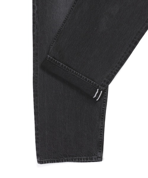 The DUFFER of ST.GEORGE（ザダファーオブセントジョージ）の「[INDIGO LABEL] SELVEDGE 5-POCKET DENIM PANTS：セットアップ対応 セルヴィッジ5ポケット デニムパンツ（その他パンツ・メンズ・ブラック/インディゴブルー・X-LARGE/LARGE/MEDIUM）」の6枚目の写真