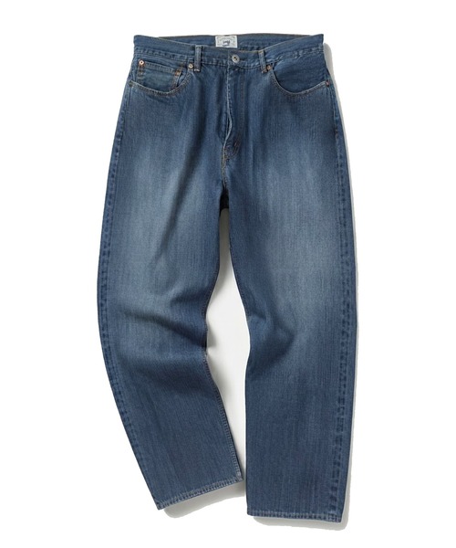 The DUFFER of ST.GEORGE（ザダファーオブセントジョージ）の「[INDIGO LABEL] SELVEDGE 5-POCKET DENIM PANTS：セットアップ対応 セルヴィッジ5ポケット デニムパンツ（その他パンツ・メンズ・ブラック/インディゴブルー・X-LARGE/LARGE/MEDIUM）」の9枚目の写真