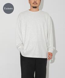 HANES×LOWERCASE Crew Neck L/S Tee
