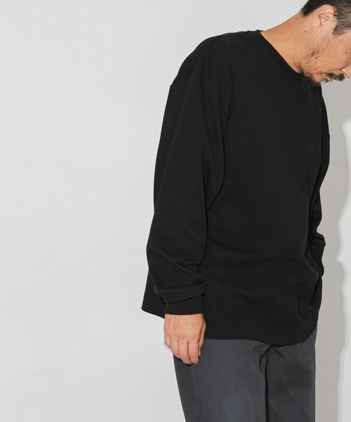 HANES（ヘインズ）の「HANES×LOWERCASE　Crew Neck L/S Tee（Tシャツ/カットソー・メンズ・ブラック/ライトグレー・X-LARGE/LARGE/MEDIUM/XX-LARGE）」の17枚目の写真