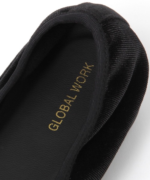 GLOBAL WORK(グローバルワーク)の「しなやかギャザーバレエシューズ/1063713(バレエシューズ・レディース・チャコールグレー/ブラウン/ブラック・LARGE/MEDIUM)」の14枚目の写真