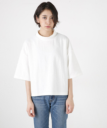 MOUSSY | LOOSE NECK TOPS(Tシャツ/カットソー)