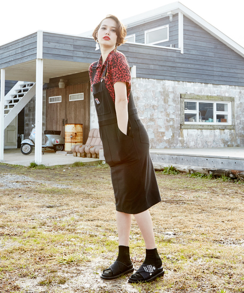 HYSTERIC GLAMOUR（ヒステリックグラマー）の「WITCHCRAFT ROCK刺繍 半袖ボーリングSH（シャツ/ブラウス・レディース・ホワイト/レッド系その他/ブラック・MEDIUM/SMALL）」の20枚目の写真