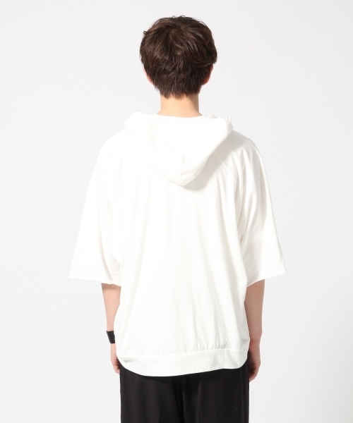 HARE（ハレ）の「カットフードスキッパー(HARE)（Tシャツ/カットソー・メンズ・グリーン/ネイビー/オフホワイト・SMALL/MEDIUM）」の12枚目の写真