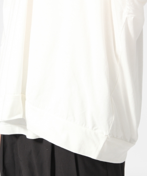 HARE（ハレ）の「カットフードスキッパー(HARE)（Tシャツ/カットソー・メンズ・グリーン/ネイビー/オフホワイト・SMALL/MEDIUM）」の5枚目の写真