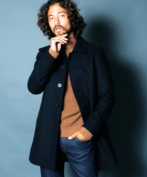 Magine マージン の Melton Single Coat メルトン シングルコート ステンカラーコート Wear